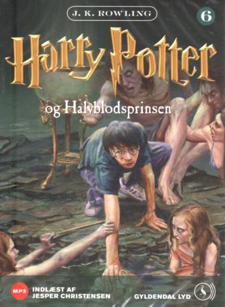 Harry Potter DANISH audiobook -  Og Halvblodsprinsen - 2 MP3 CD